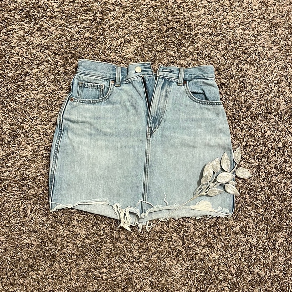 Jeans skirt from Uniqlo brand